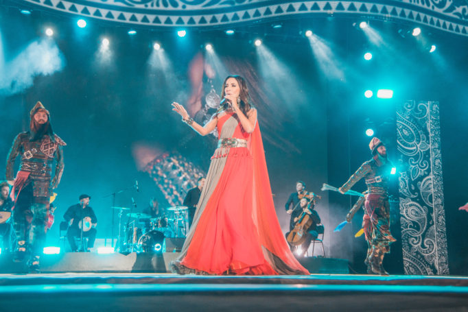 Певица Зара во второй раз провела в Коломенском фестиваль этнической музыки «Музыка наших сердец»