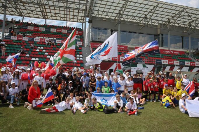 Благотворительный футбольный турнир «Кубок добра» прошел на «Сапсан-Арене» в Москве