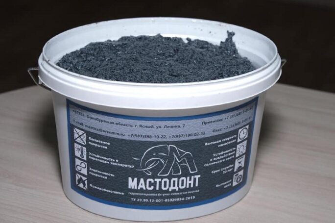 Силикатная мастика – надежная разработка для ремонта крыш