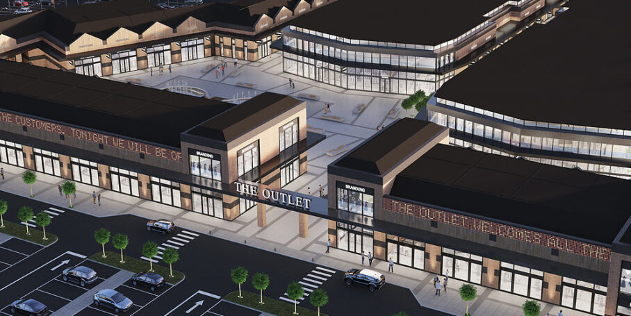 Аутлет класса люкс на Новой Риге скоро откроется для комфортного шопинга