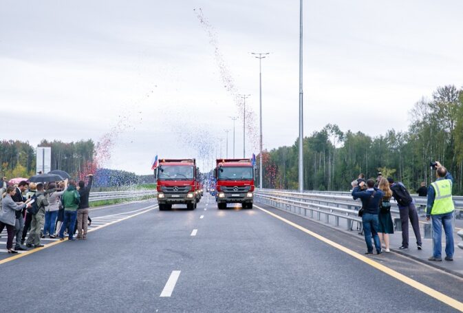 На скоростной трассе М11 открылось движение по 7-му этапу