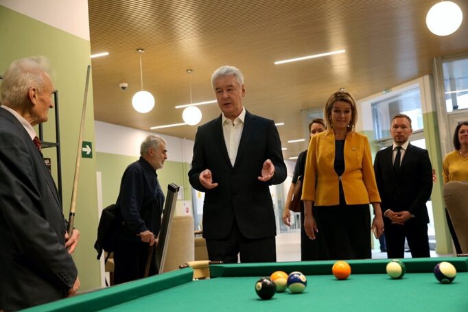 «Мой социальный центр»: Сергей Собянин открыл первый в Москве клуб для пожилых людей