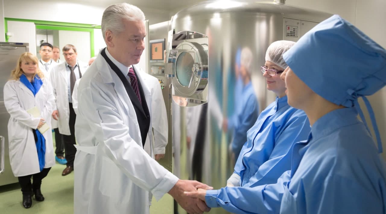 Собянин открыл гуманитарное производство медицинских изделий на базе ФГУП «ЦИТО»